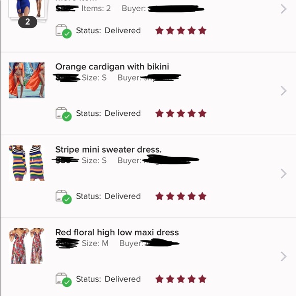 LAST ONE!! Rainbow Sequin midi dress/duster. - Picture 7 of 8